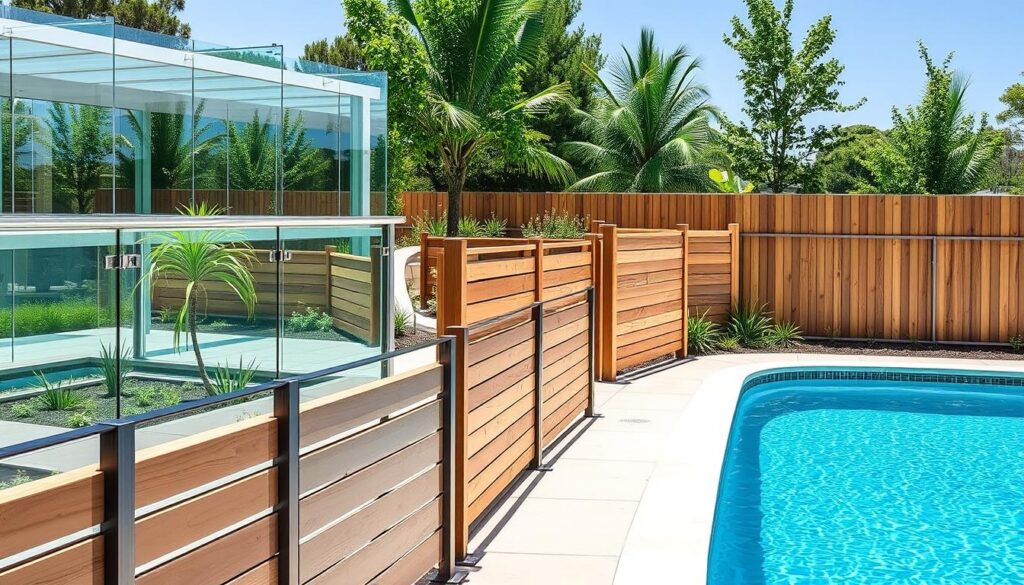 pool fencing options Temple